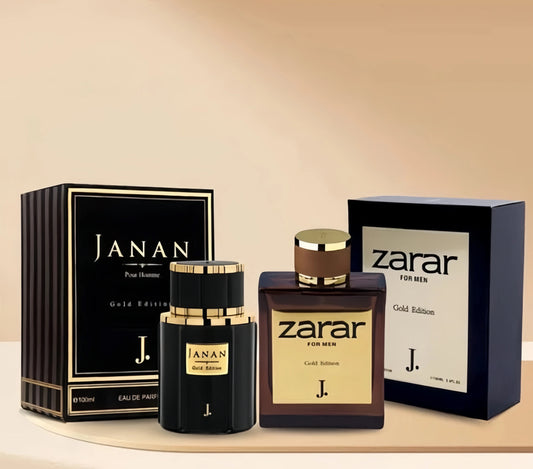 ( Pack Of 2 ) J. Janan Gold & Zarar | Top Class Quality✅ | 100ml


⭐️⭐️⭐️⭐️⭐️

Rated 4.8/5 by 10,000+ satisfied customers