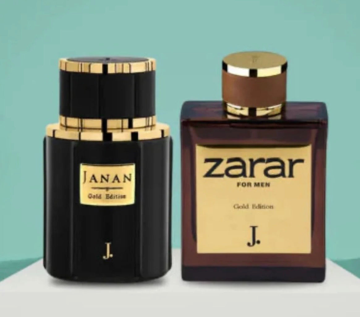 ( Pack Of 2 ) J. Janan Gold & Zarar | Top Class Quality✅ | 100ml


⭐️⭐️⭐️⭐️⭐️

Rated 4.8/5 by 10,000+ satisfied customers